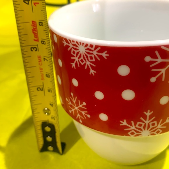 Stacking Christmas Mugs with Stand. Set 4. New - Picture 8 of 12